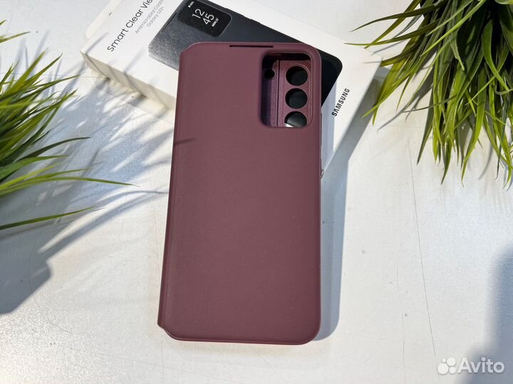 Чехол книжка оригинал Samsung SMART Clear S22+