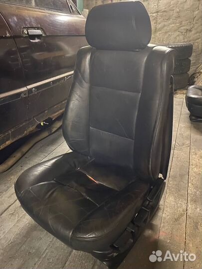 Салон сиденья кожаные BMW e34