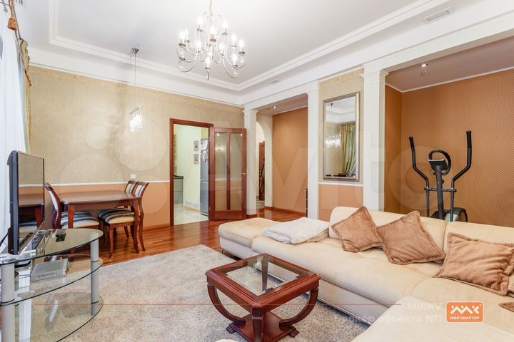 3-к. квартира, 116 м², 4/5 эт.