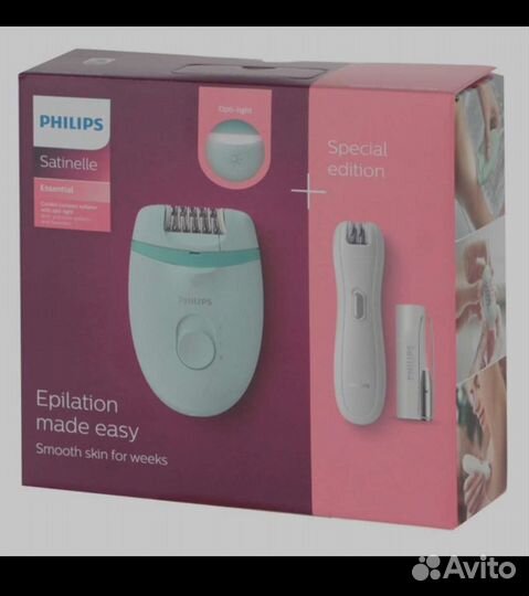 Набор Philips эпилятор + мини-эпилятор