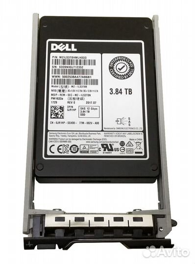 SSD Dell 3.84Tb 400-axpf 12G SAS 2,5