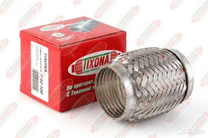 Tixona P60100 Гофра 60/100 (aisi 304 with interloc