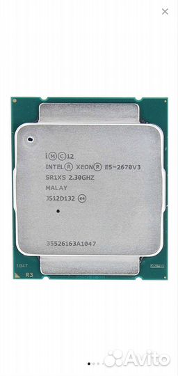 Процессор intel xeon e5 2670v3 (i7 8700k)