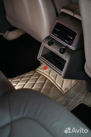 Автоковрики из экокожи 3Д