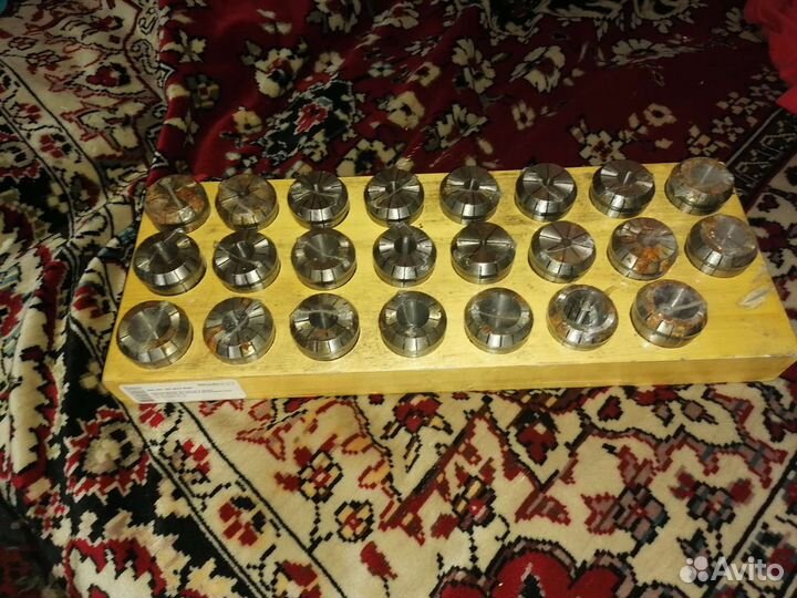 Цанги ER40, набор