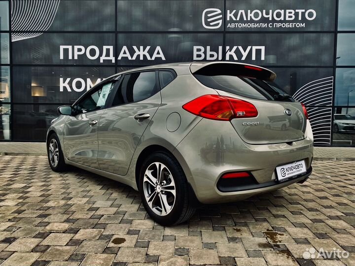 Kia Ceed 1.6 AT, 2015, 88 916 км