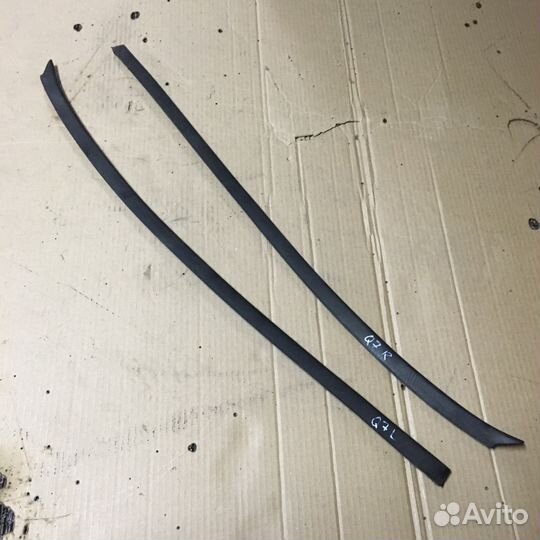 Водосток Молдинг Ауди Ку7 Кью7 Audi Q7 4L 2005-15