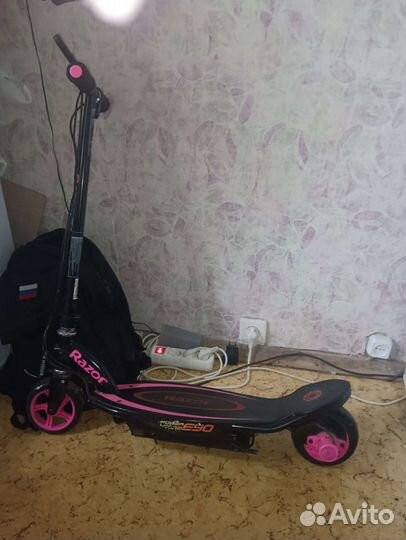 Самокат razor Е-90,электрический,бу
