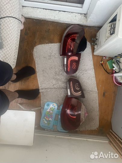 Задние фонари golf 6 gti