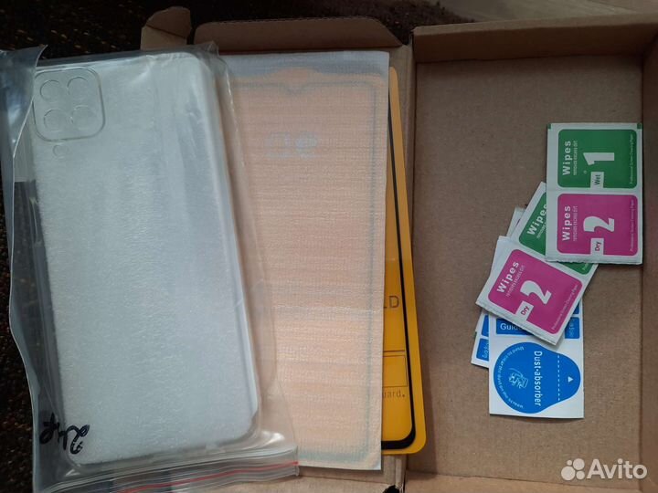 Защитное стекло Samsung A12/M12