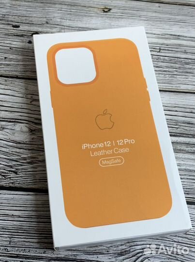 Leather Case MagSafe iPhone 12/12Pro