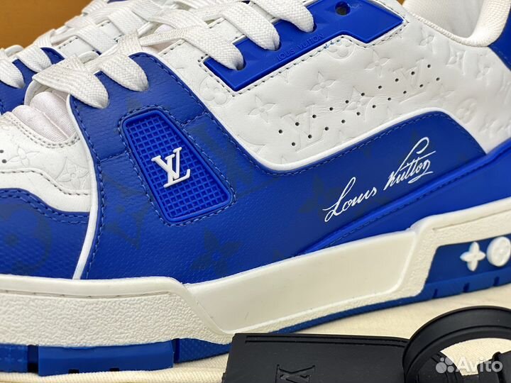 Кроссовки Louis Vuitton Trainer #54 Blue White