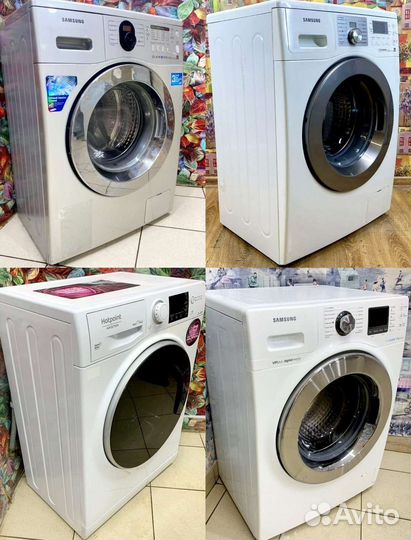 Стиральнаые машины бу с гарантией и доставкой