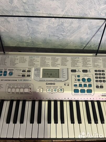 Синтезатор casio lk300 tv