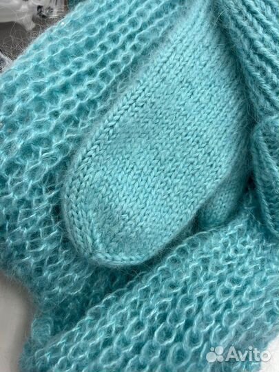 Комплект шапка и шарф