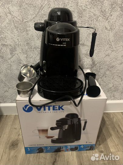 Кофеварка vitek VT-1518 BK
