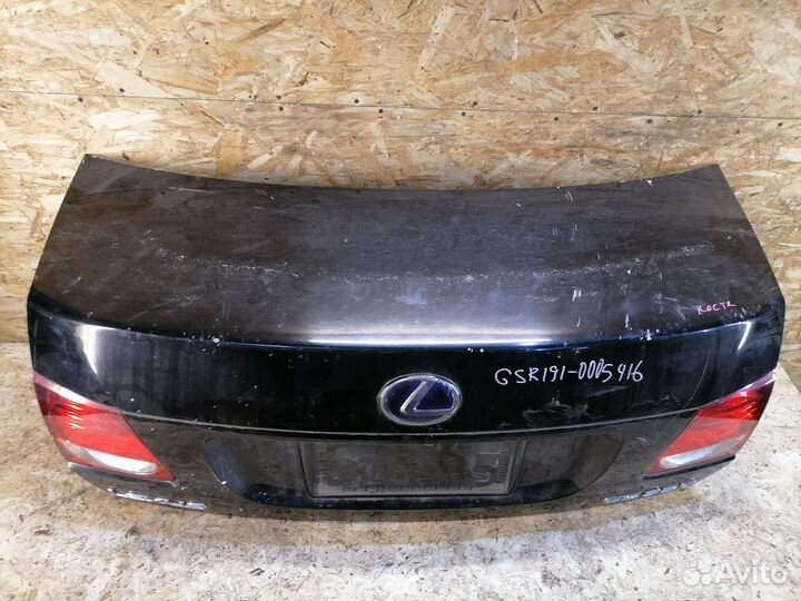 Крышка багажника Lexus GS S190 GS300 GS 350