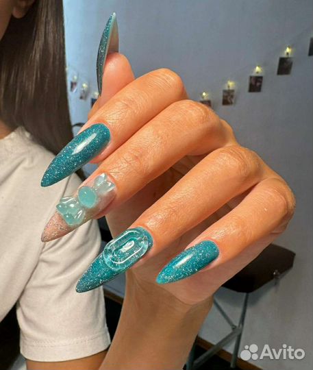 Наращивание ногтей, crazy nails, маникюр, когти