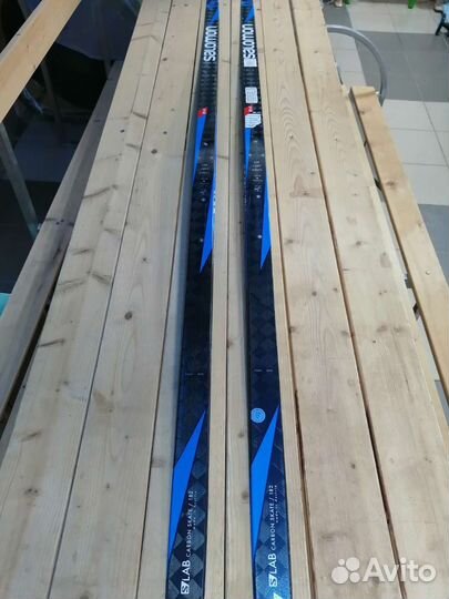 Лыжи беговые salomon s lab carbon 182
