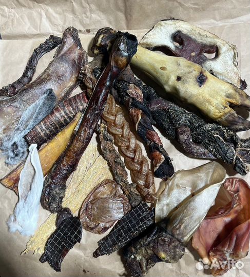 Натуральные лакомства для собак