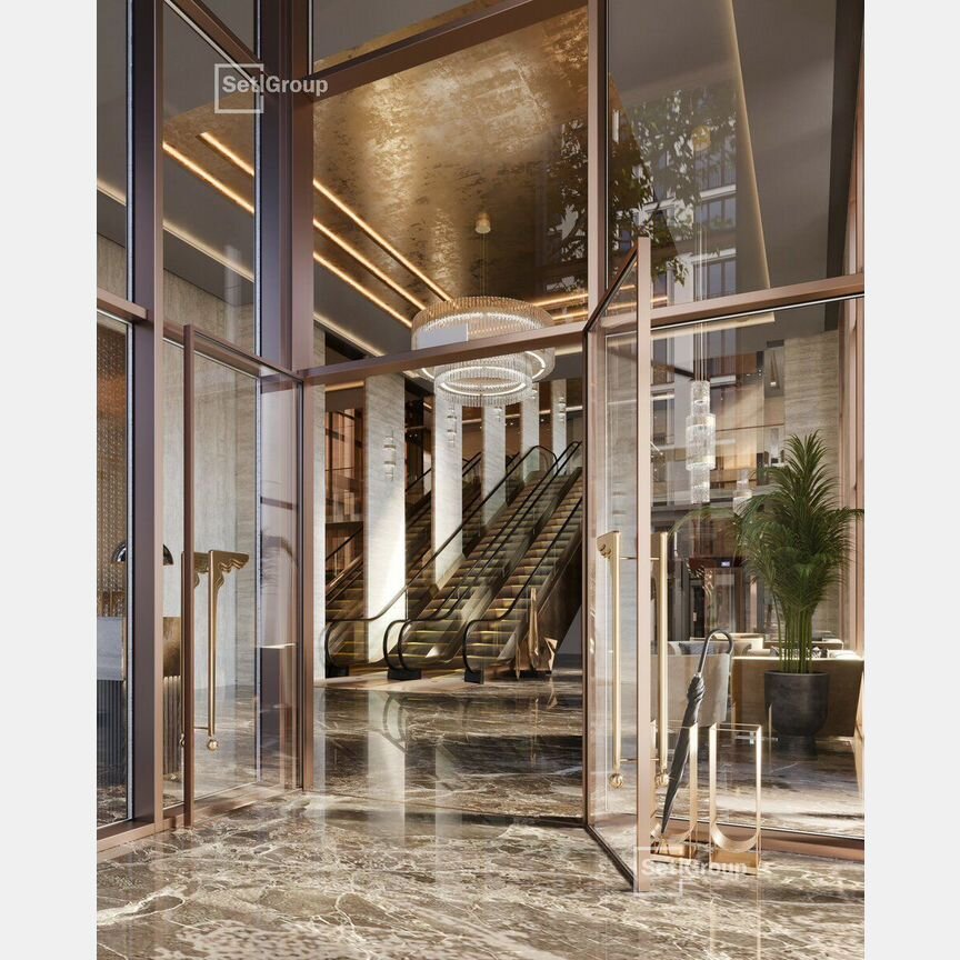 3-к. квартира, 121,1 м², 6/7 эт.
