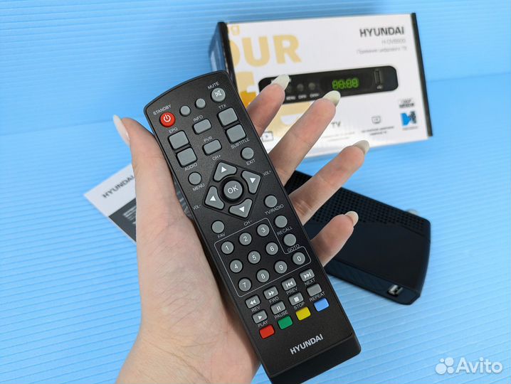 Тв приставка Hyundai ресивер hdtv