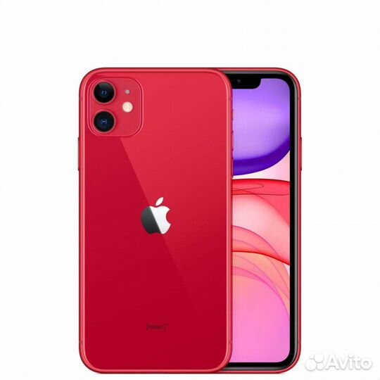 Телефон iPhone 11 128 gb red