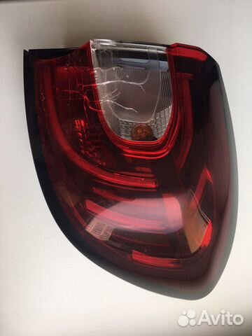 Фонарь задний правый внешний renault kaptur