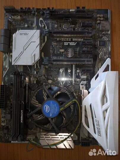 Asus prime z270-a + G9300 + 8Gb +SSD