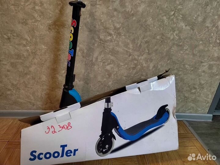 Самокат детский ScooTer со светящимися колесами