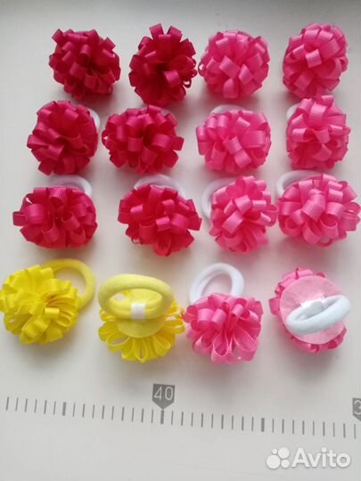 Резинки для волос ручной работы