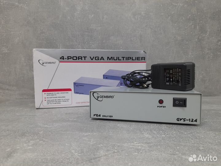Разветвитель VGA-сигнала Gembird GVS124