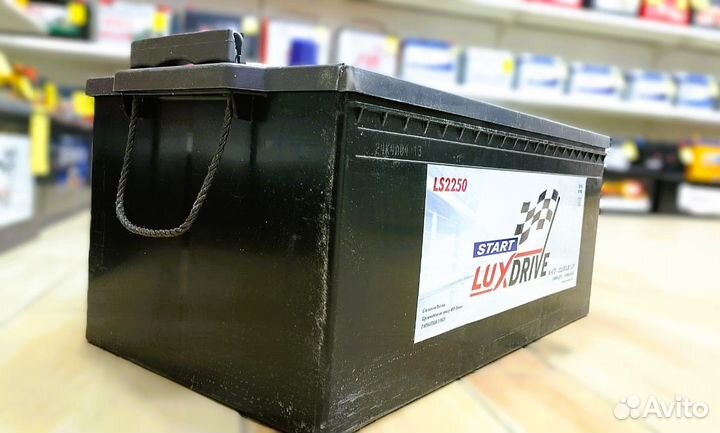 Аккумулятор автомобильный, luxdrive start - 225 Ah