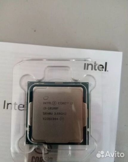 Процессор Intel Core i3-10100F BOX