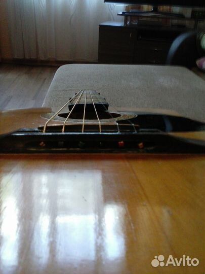 Акустическая гитара СССР 1990