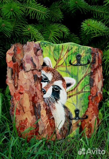 Ключница настенная из дерева