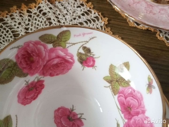 Чайная пара костяной