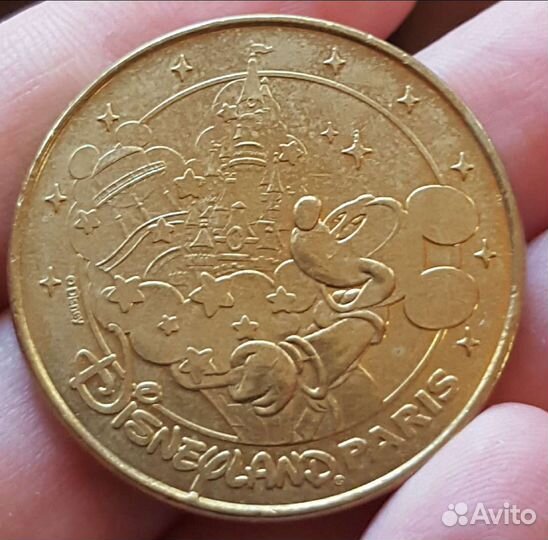 Монеты Disneyland Paris