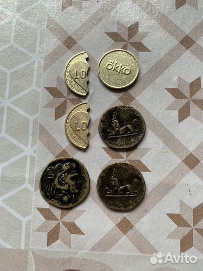 Монеты из магнита