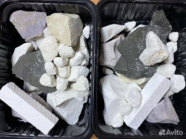 Природный мел и глина Ассорти