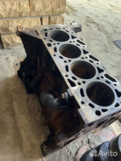 Блок цилиндров и коленвал на пежо боксер