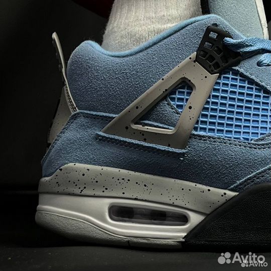 Кроссовки Nike Air jordan 4 retro university blue