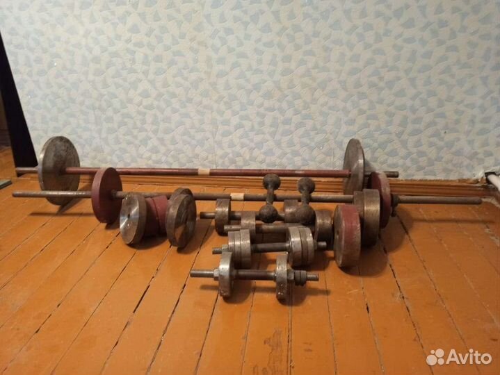 Штанги и гантели