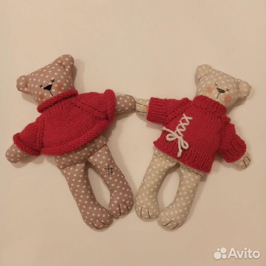 Кукла тильда,мишка ручной работы