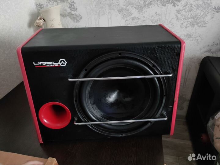 Автосабвуфер активный Ural AS-D12A blaск hurricane