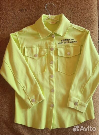 Джинсовая рубашка