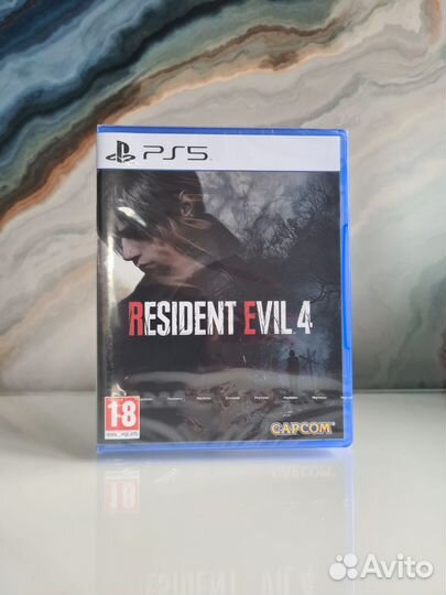 Resident evil 4 remake ps5 диск новый