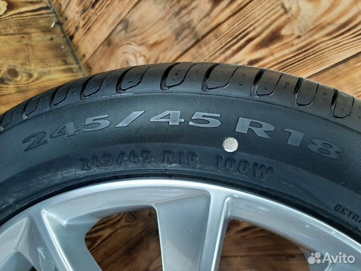 Комплект оригинальных колес r18 для Volvo S90.V90