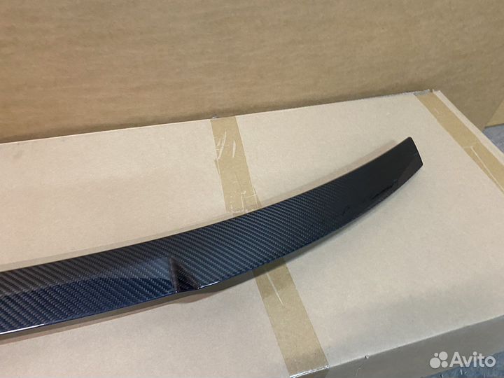 Спойлер BMW F32 M4 стиль, настоящий сухой карбон
