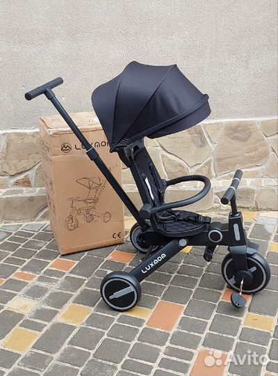 Трехколесный велосипед складной (Новый)